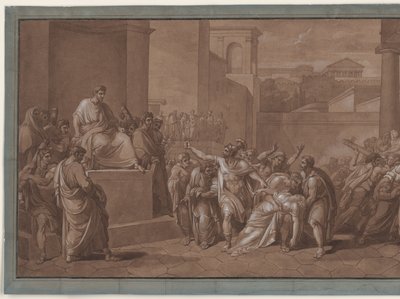 Virginia halála alkotó: Vincenzo Camuccini