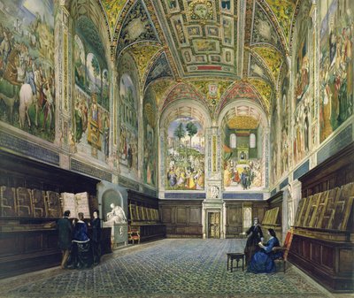 Piccolomini Könyvtár, Siena alkotó: Vincenzo Marchi