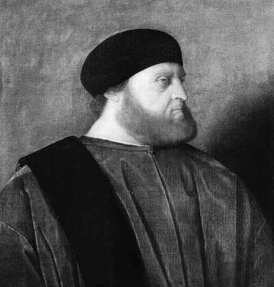 Egy velencei szenátor portréja, kb. 1525. alkotó: Vincenzo di Biagio Catena