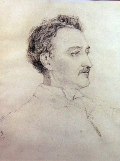Cecil Rhodes (litográfia) alkotó: Violet Duchess of (after) Rutland