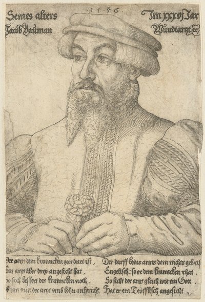 Jakob Baumann portréja alkotó: Virgil Solis