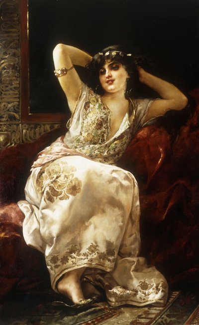 A kedvenc, 1896 alkotó: Virgilio Tojetti
