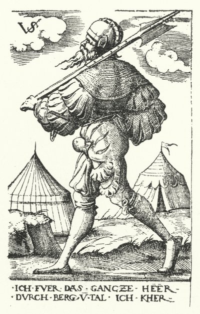 Landsknecht alkotó: Virgilius the elder Solis