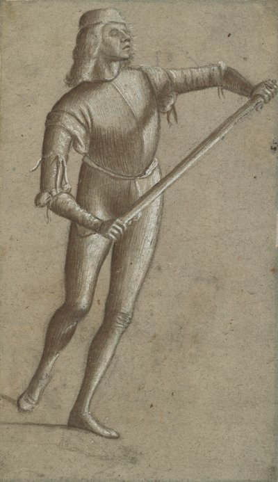 Carpaccio - Egy gondolier (recto), 1514-1520 körül alkotó: Vittore Carpaccio
