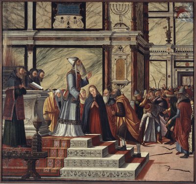 Szűzanya házassága alkotó: Vittore Carpaccio