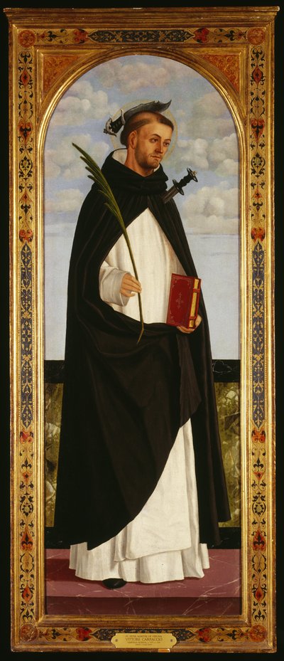 Szent Péter vértanú alkotó: Vittore Carpaccio