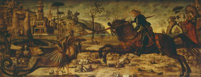 Szent György és Sárkány alkotó: Vittore Carpaccio