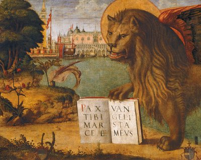 Szent Márk oroszlánja, Vittore Carpaccio (kb. 1465-1525 vagy 1526) alkotó: Vittore Carpaccio
