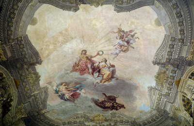Apollo koronázó festmény alkotó: Vittorio Maria Bigari