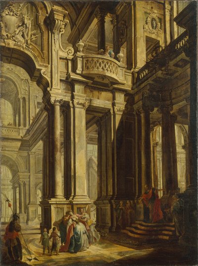 Eszter Ahasvérus előtt alkotó: Vittorio Maria Bigari