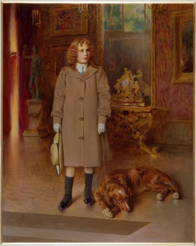 Memmi a kutyával alkotó: Vittorio Matteo Corcos