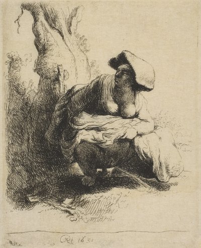 Egy vizet készítő nő, 18. század vége, 19. század vége, 18. század vége, 19. század eleje. alkotó: Vivant Denon