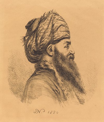 A turbáni Oriental profil vezetője alkotó: Vivant Denon