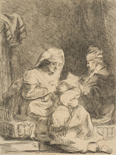 A Szent Család, 1783. alkotó: Vivant Denon