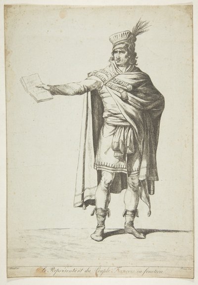 A francia nép hivatalban lévő képviselője, 1794. alkotó: Vivant Denon