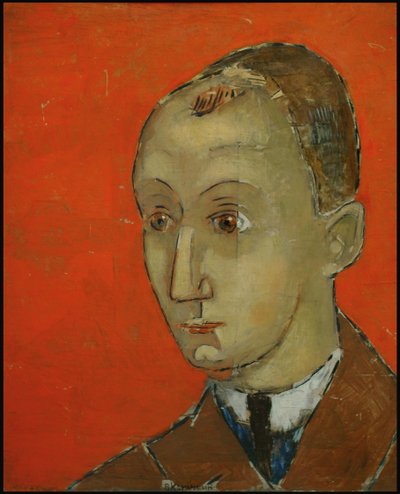 Önarckép, 1920-as évek. alkotó: Vladimir Alexeevich Komarovsky