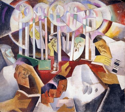 Gyertyák és figurák alkotó: Daniel Vladimir Baranoff-Rossine