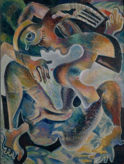 Akt absztrakcióban, 1926 alkotó: Daniel Vladimir Baranoff-Rossine