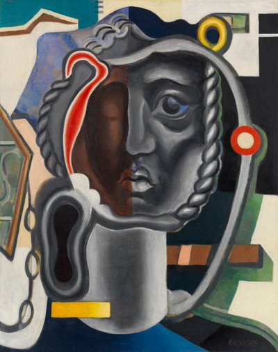 Mechanikai fej Gépészeti fej, kb. 1925-1928. alkotó: Daniel Vladimir Baranoff-Rossine