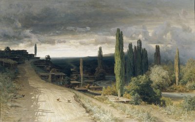 Alushtában, 1860 alkotó: Vladimir Donatovich Orlovsky