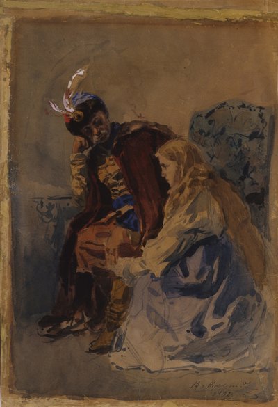 Mazepa Máriával, 1892 alkotó: Vladimir Egorovic Makovsky