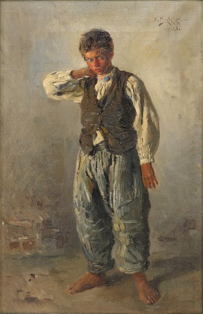 Az ifjú sün, 1883 alkotó: Vladimir Egorovic Makovsky