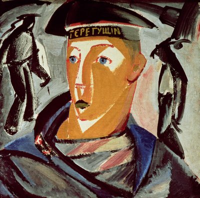 A tengerész (önarckép) alkotó: Vladimir Evgrafovich Tatlin