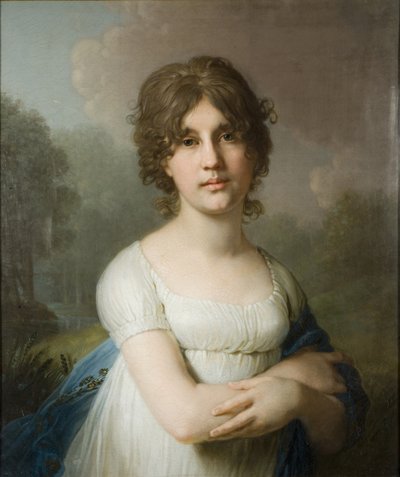 Jekatyerina Gavriilovna Gagarina grófnő portréja 1783-1861, 1801 alkotó: Vladimir Lukich Borovikovsky