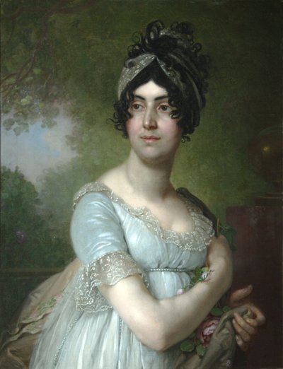 Darja Szemjonovna Jakovleva portréja, 1801 alkotó: Vladimir Lukich Borovikovsky