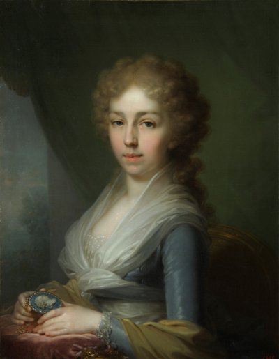Erzsébet Alekszejevna nagyhercegnő portréja 1779-1826, 1795 alkotó: Vladimir Lukich Borovikovsky