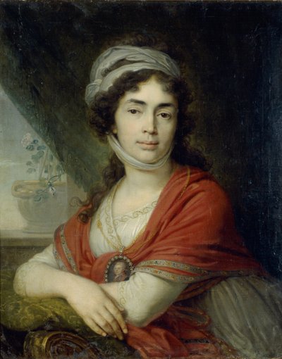 Maria Marfa Dmitrievna Dunina portréja, született Norova, 1799 alkotó: Vladimir Lukich Borovikovsky