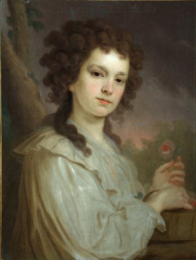 Olga Kuzminichna Filippova portréja 1772-1829, 1790 alkotó: Vladimir Lukich Borovikovsky