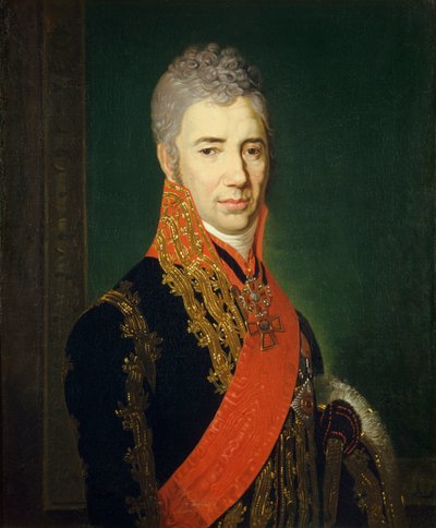 Szergej Iljics Muhanov koronás portréja 1762-1842 alkotó: Vladimir Lukich Borovikovsky