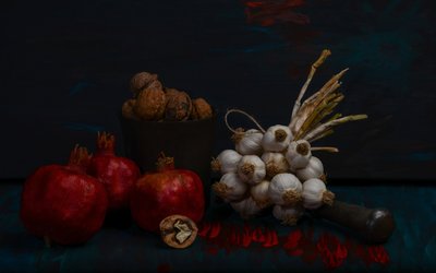 Rusztikus terméses csendélet alkotó: Vladimir Pavlovskyy