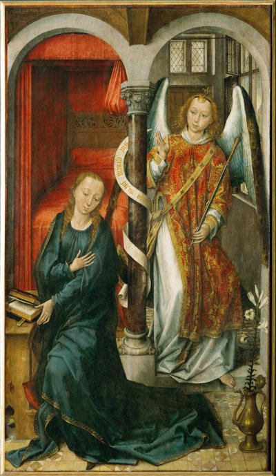 Annunciation (festmény fára) alkotó: Vrancke van der Stockt