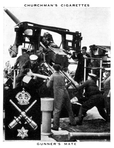 Gunners Mate, 1937. alkotó: WA and AC Churchman