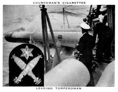 Vezető Torpedoman, 1937. alkotó: WA and AC Churchman