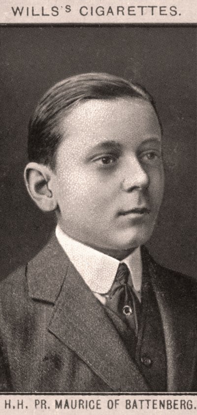 H.H, PR. Battenbergi Maurice, 1908. alkotó: WD and HO Wills