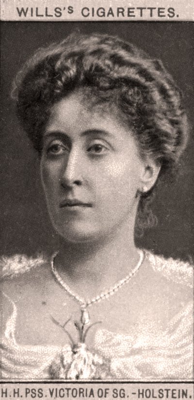 H.H, PSS. SG-Holsteini Viktória, 1908. alkotó: WD and HO Wills