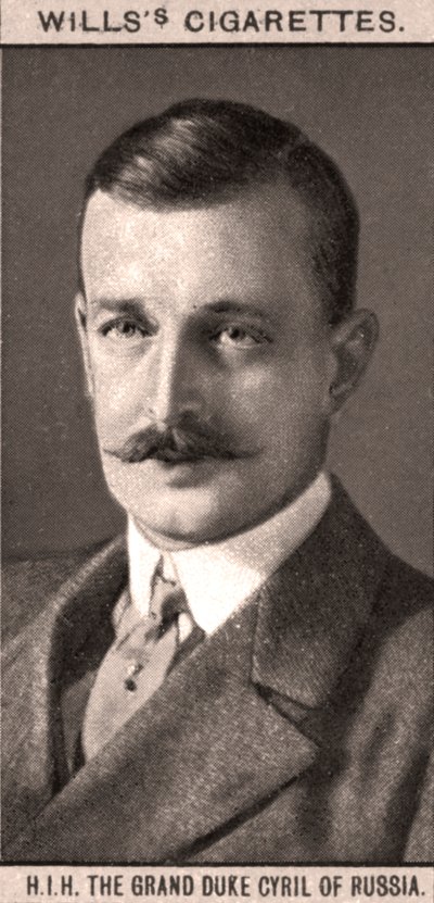 H.I.H. Cirill orosz nagyherceg, 1908. alkotó: WD and HO Wills