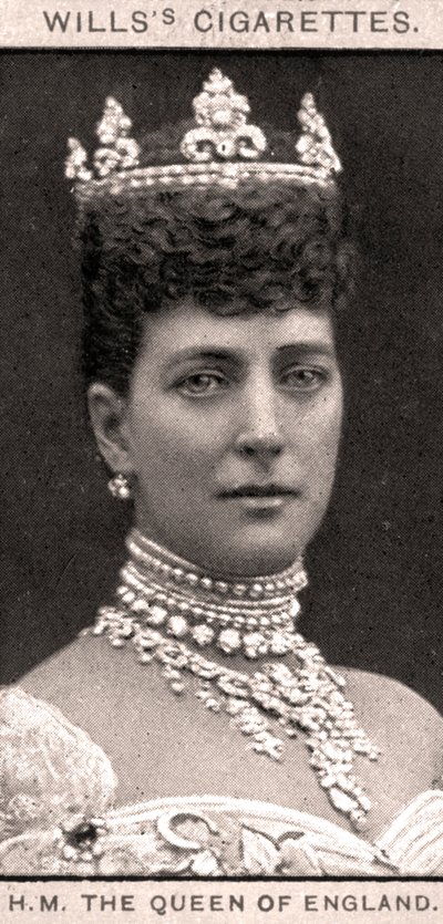 H. M. Anglia királynője, 1908. alkotó: WD and HO Wills