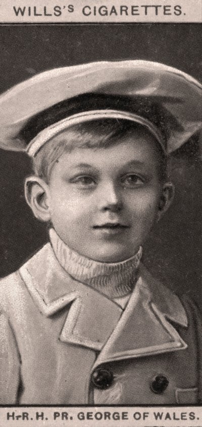 H.R.H, PR, George of Wales, 1908. alkotó: WD and HO Wills