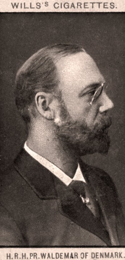 H.R.H., PR. Dán Waldemar, 1908. alkotó: WD and HO Wills