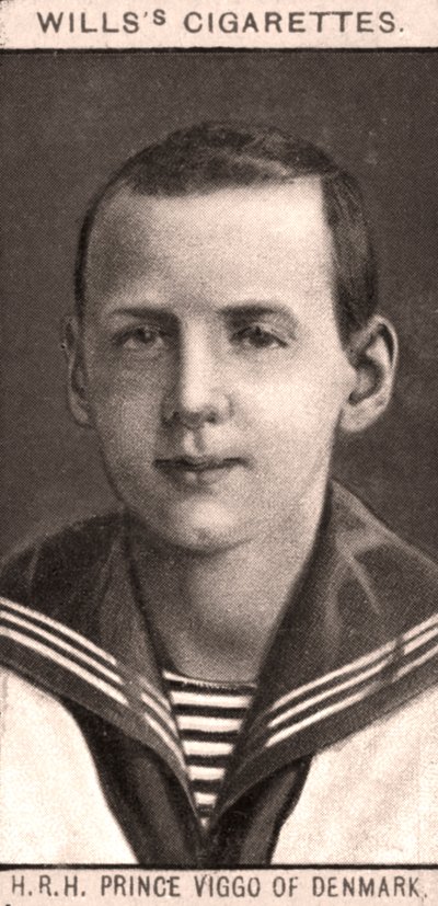 H.R.H. Viggo dán herceg, 1908. alkotó: WD and HO Wills