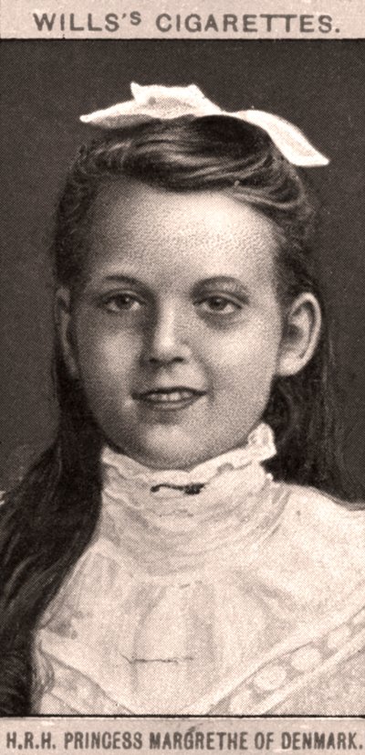 H.R.H. Margrethe dán hercegnő, 1908. alkotó: WD and HO Wills