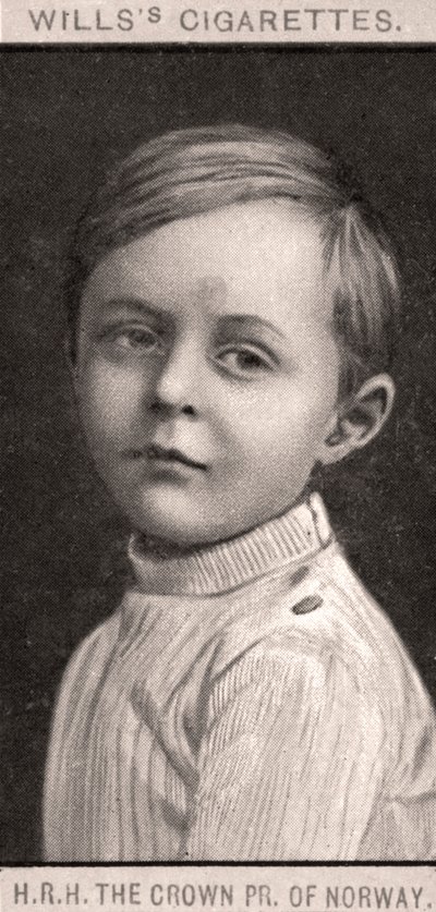 H.R.H. A korona, PR. Norvégia, 1908. alkotó: WD and HO Wills
