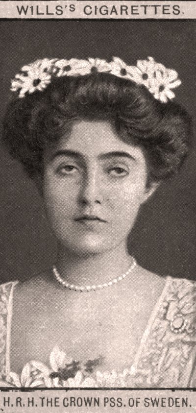 H.R.H. A korona PSS. Svédország, 1908. alkotó: WD and HO Wills