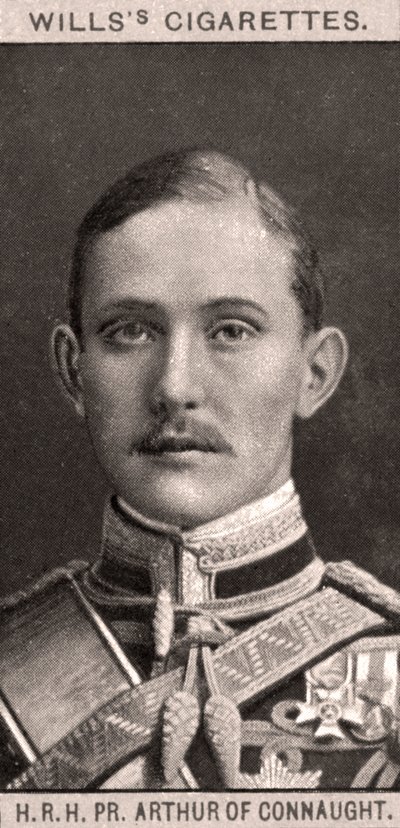 Arthur Connaught herceg, 1908. alkotó: WD and HO Wills
