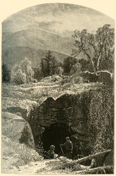"Natural Bridge, North Adams", 1874. alkotó: W.H. Morse