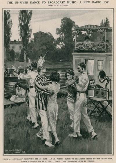 Az Up-River Dance a Broadcast Music-ra: Egy új rádiós öröm alkotó: W.R.S. Stott